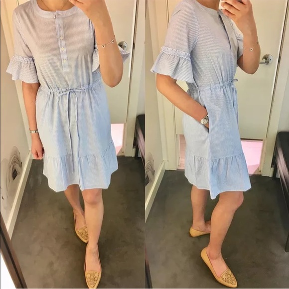 Ann Taylor - Tall Medium (MT) Shirt Dress $139.00 - Picture 1 of 5